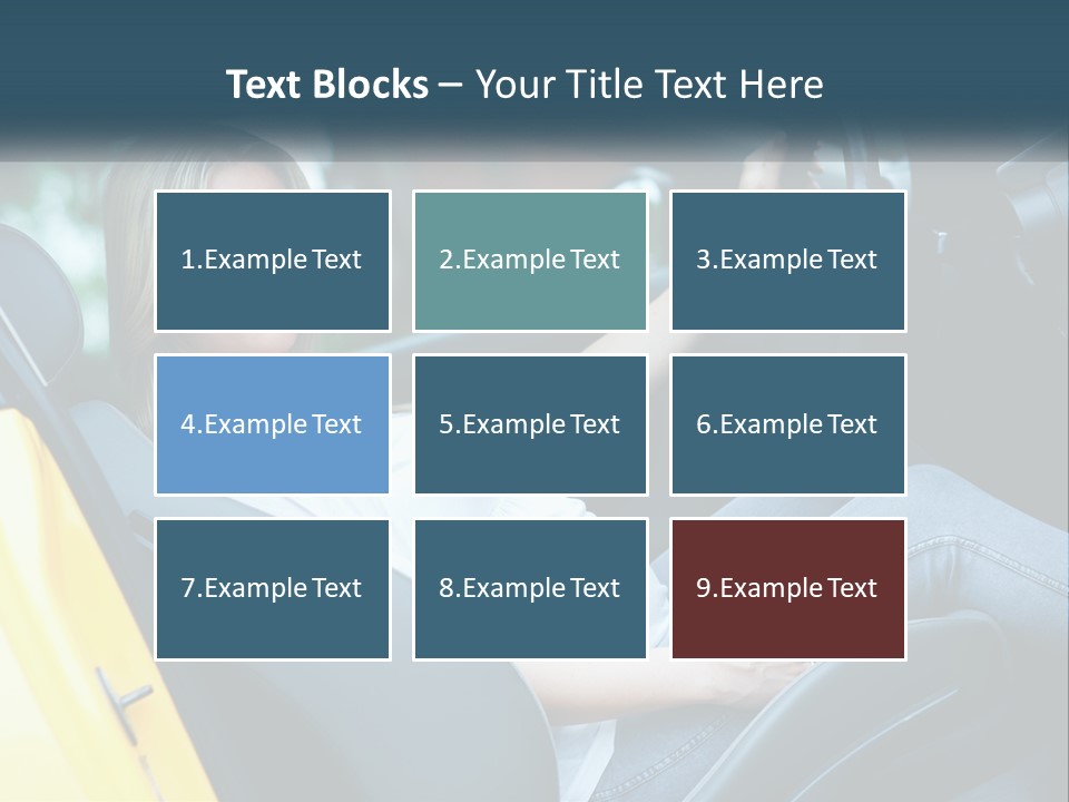 Attractive Modern Driver PowerPoint Template