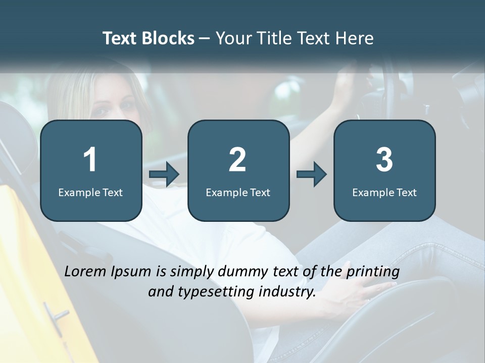 Attractive Modern Driver PowerPoint Template