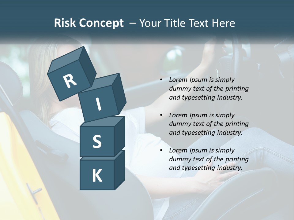 Attractive Modern Driver PowerPoint Template