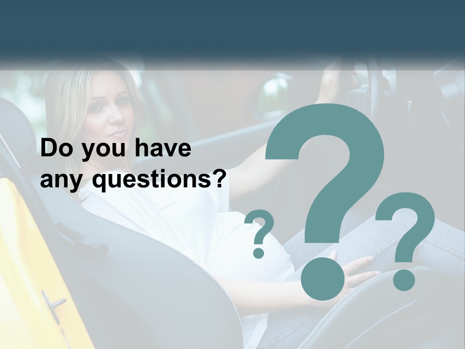 Attractive Modern Driver PowerPoint Template