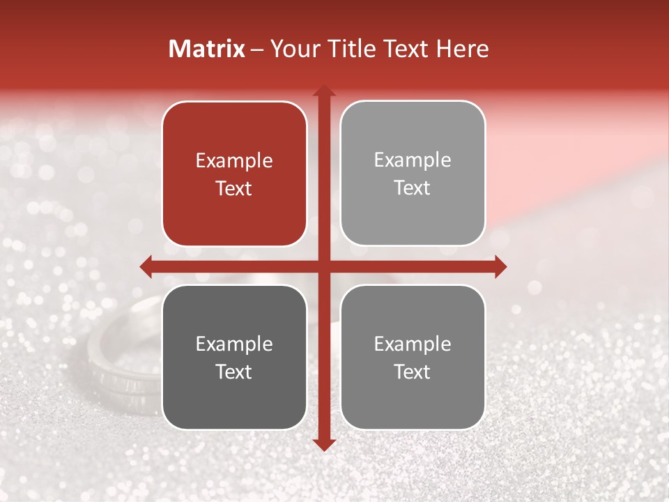 Background Engagement Jewelry Red PowerPoint Template