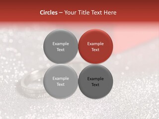 Background Engagement Jewelry Red PowerPoint Template