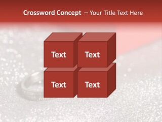 Background Engagement Jewelry Red PowerPoint Template