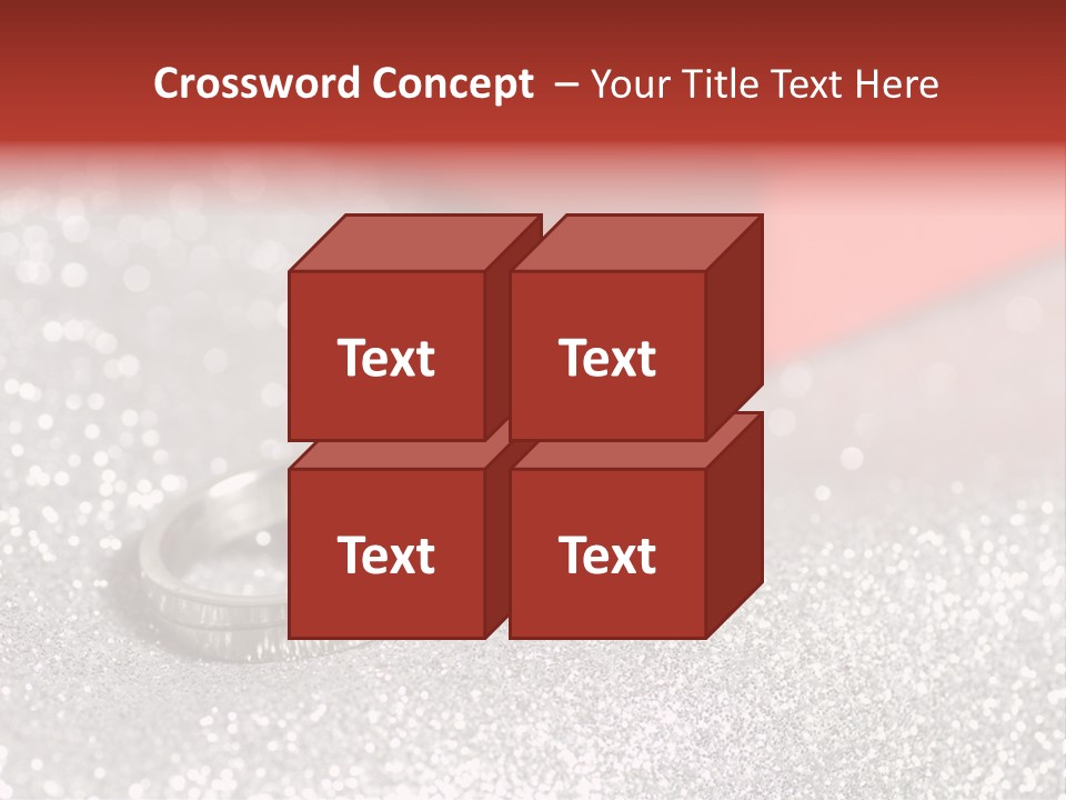 Background Engagement Jewelry Red PowerPoint Template