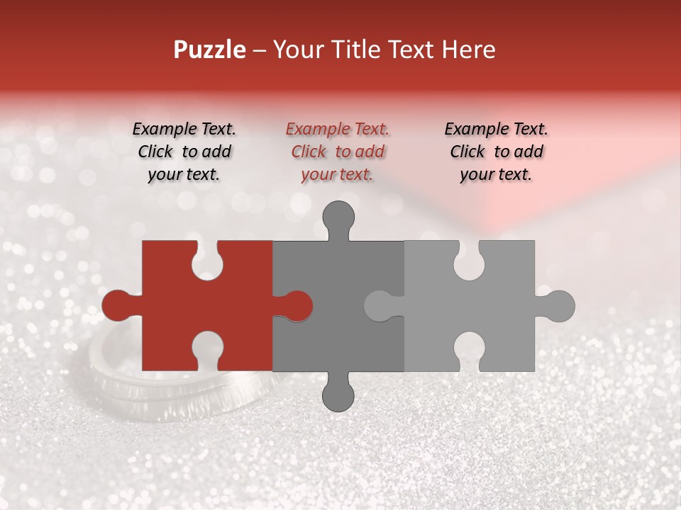 Background Engagement Jewelry Red PowerPoint Template