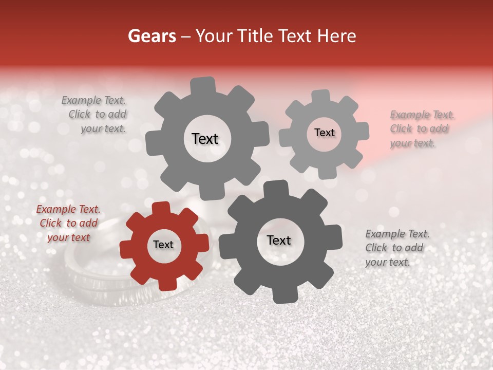 Background Engagement Jewelry Red PowerPoint Template