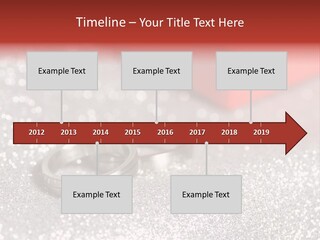 Background Engagement Jewelry Red PowerPoint Template
