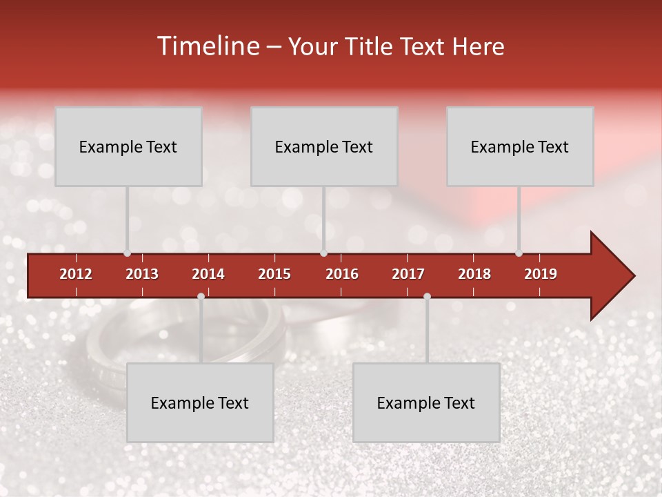 Background Engagement Jewelry Red PowerPoint Template