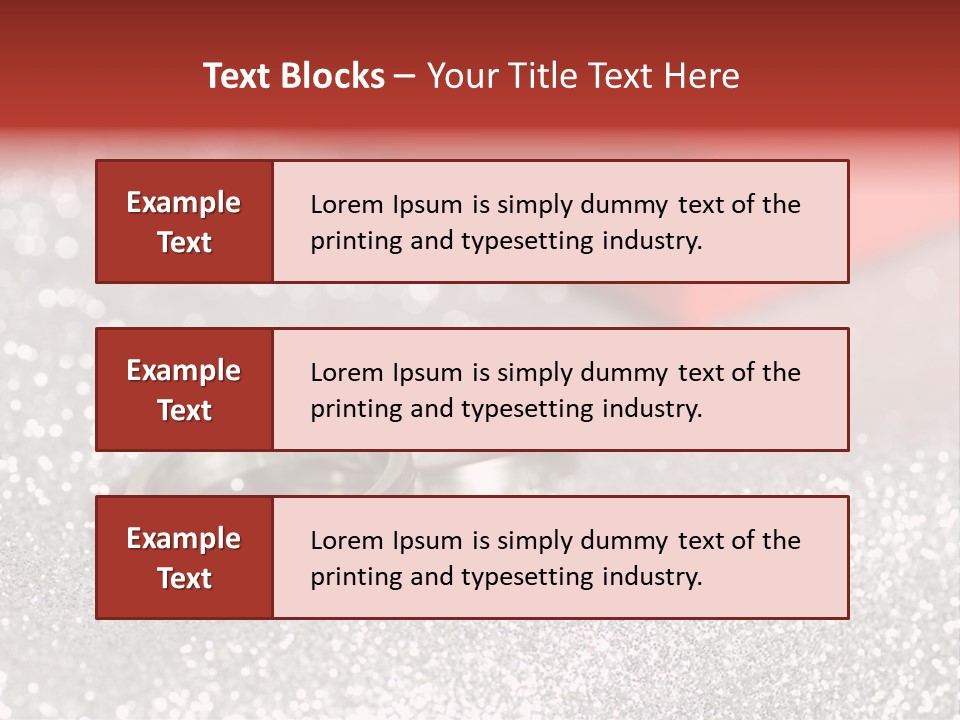 Background Engagement Jewelry Red PowerPoint Template