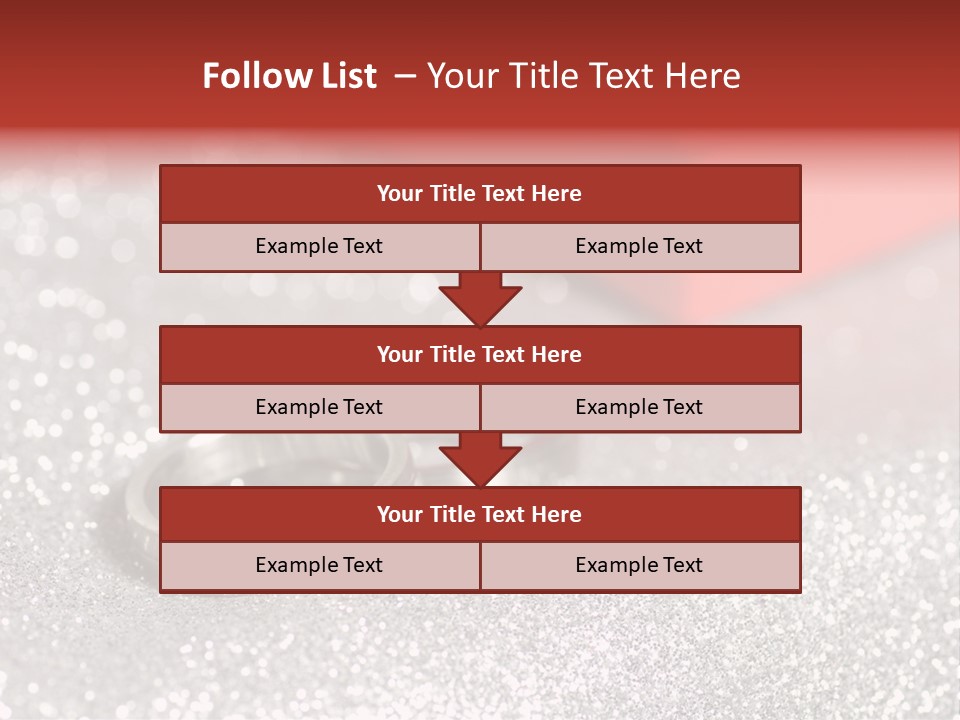 Background Engagement Jewelry Red PowerPoint Template