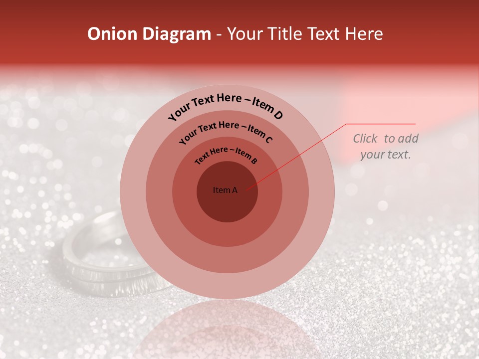 Background Engagement Jewelry Red PowerPoint Template