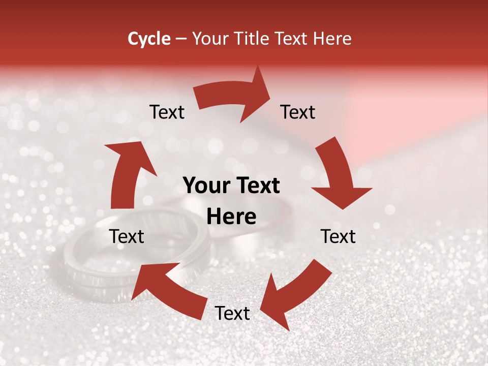Background Engagement Jewelry Red PowerPoint Template