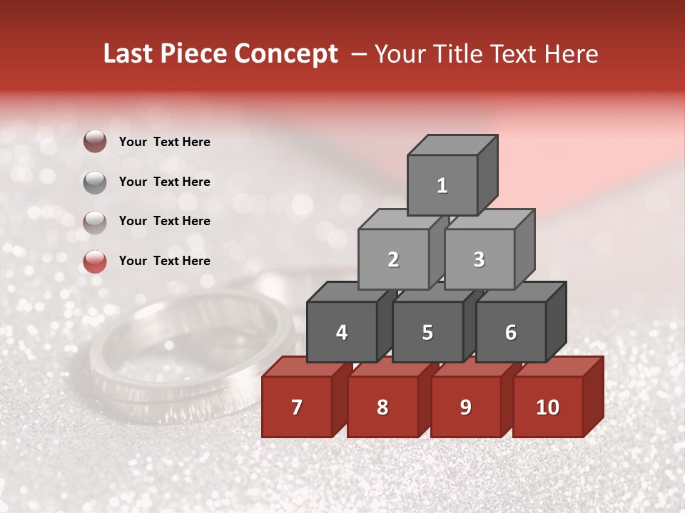 Background Engagement Jewelry Red PowerPoint Template