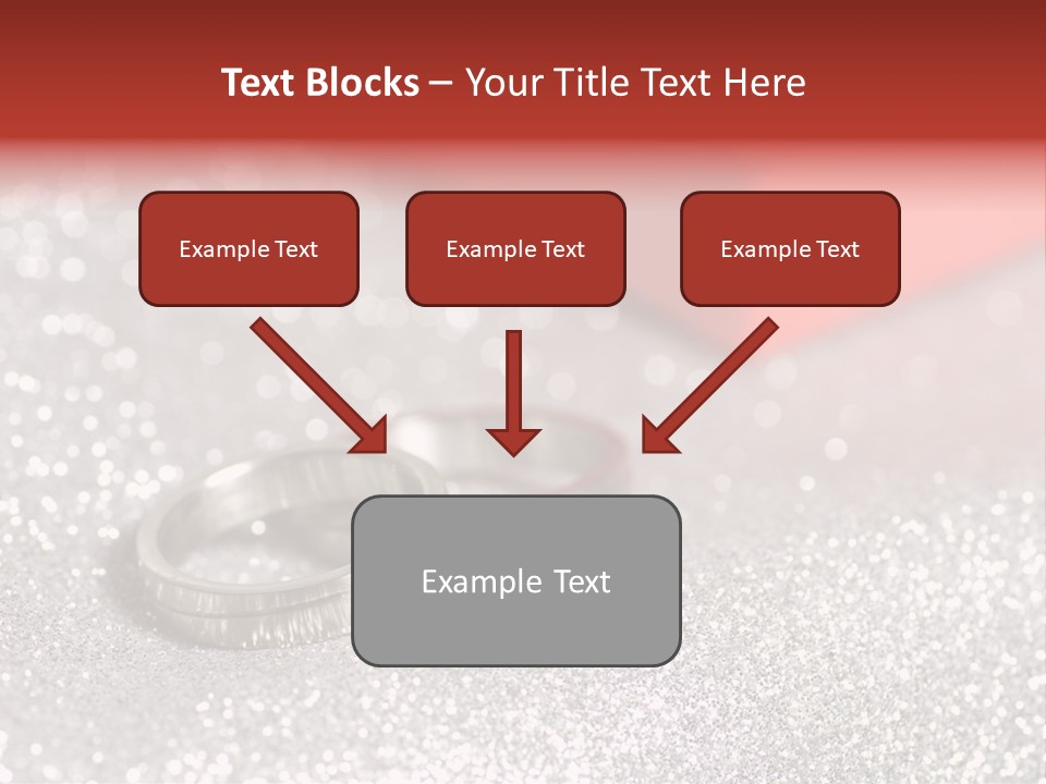 Background Engagement Jewelry Red PowerPoint Template