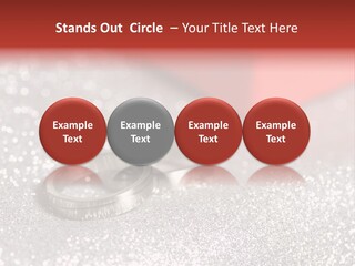 Background Engagement Jewelry Red PowerPoint Template