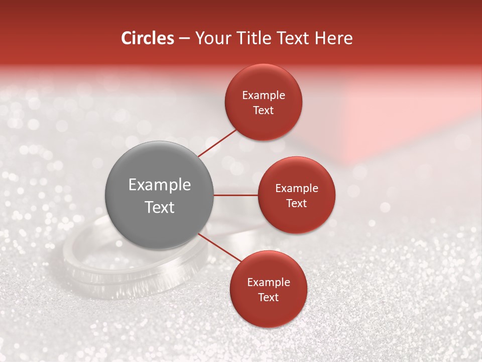 Background Engagement Jewelry Red PowerPoint Template