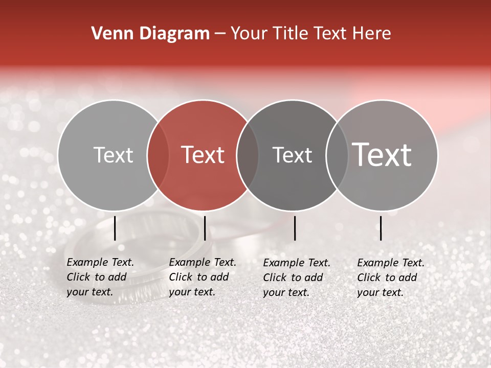 Background Engagement Jewelry Red PowerPoint Template