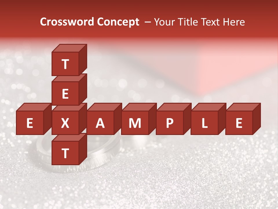 Background Engagement Jewelry Red PowerPoint Template