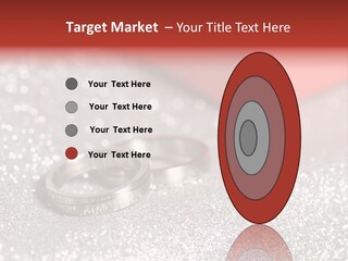 Background Engagement Jewelry Red PowerPoint Template