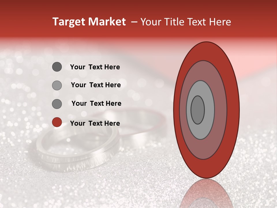 Background Engagement Jewelry Red PowerPoint Template