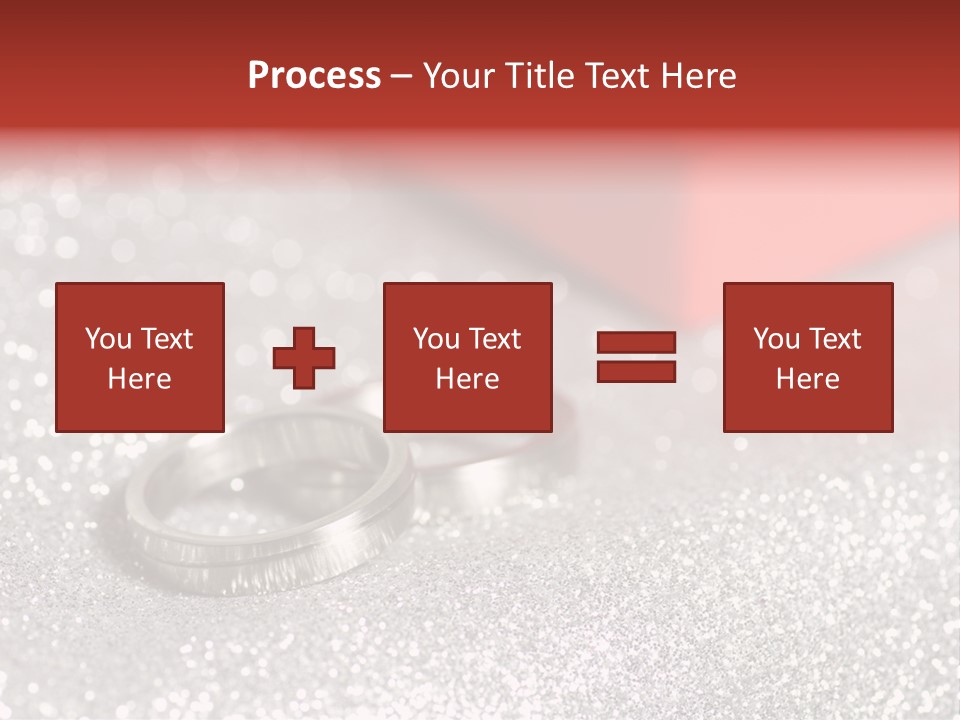 Background Engagement Jewelry Red PowerPoint Template