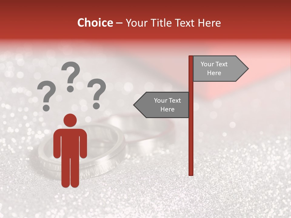 Background Engagement Jewelry Red PowerPoint Template