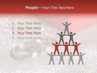 Background Engagement Jewelry Red PowerPoint Template