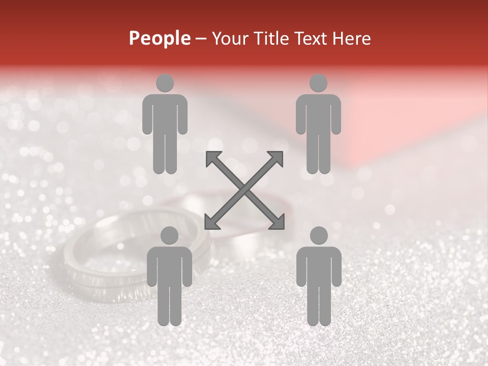 Background Engagement Jewelry Red PowerPoint Template