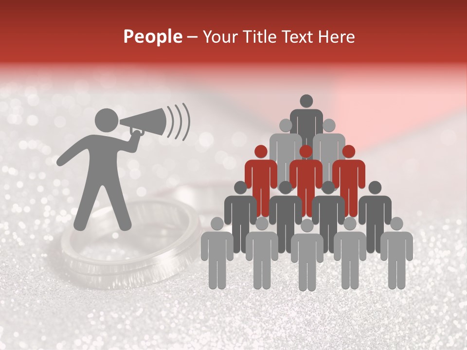 Background Engagement Jewelry Red PowerPoint Template