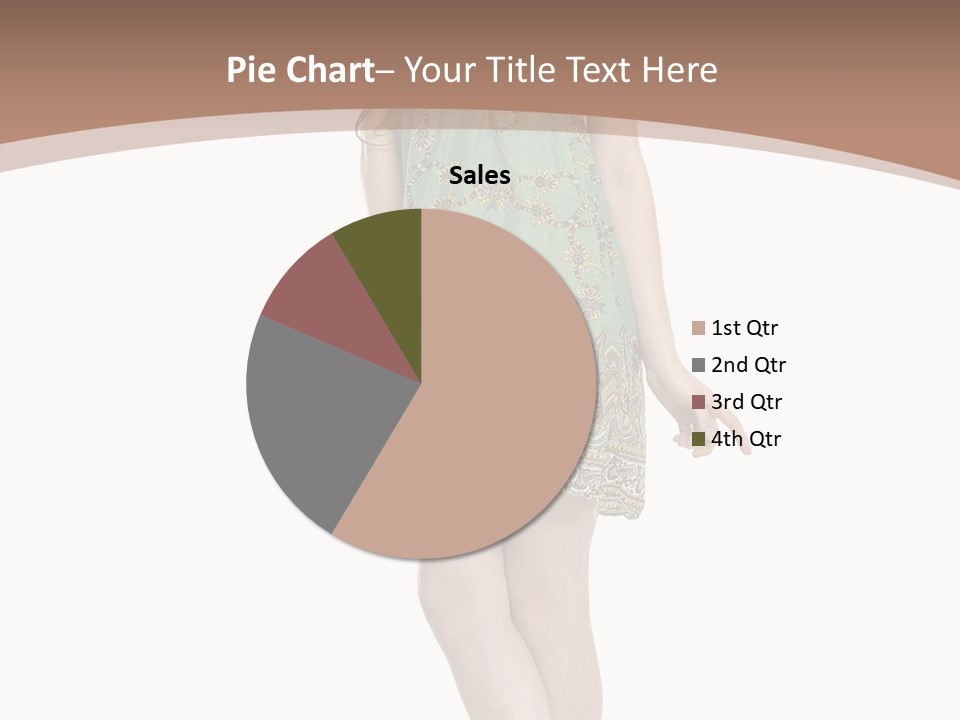 Female Facial Head PowerPoint Template