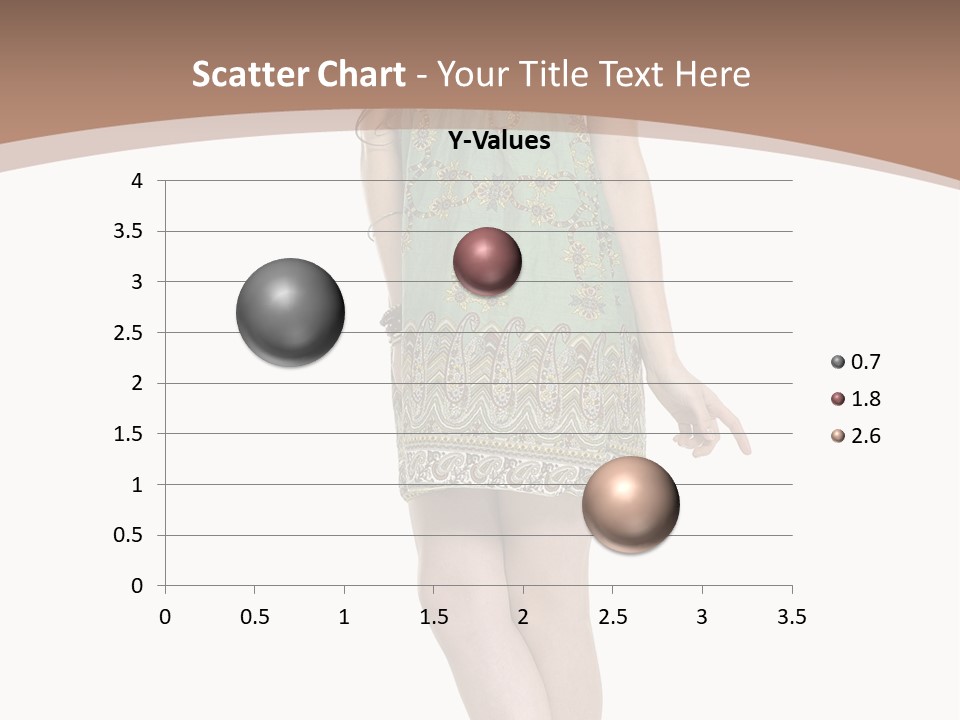 Female Facial Head PowerPoint Template