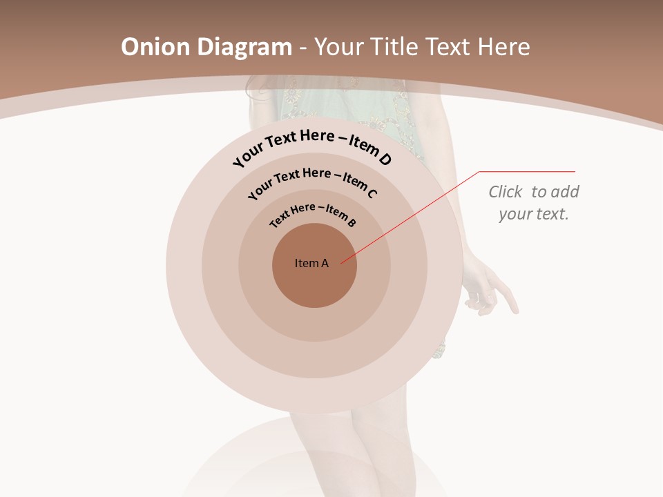 Female Facial Head PowerPoint Template