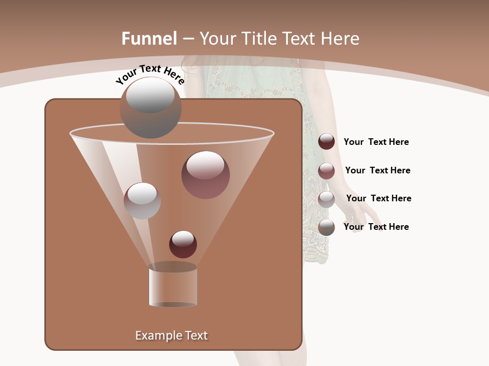 Female Facial Head PowerPoint Template