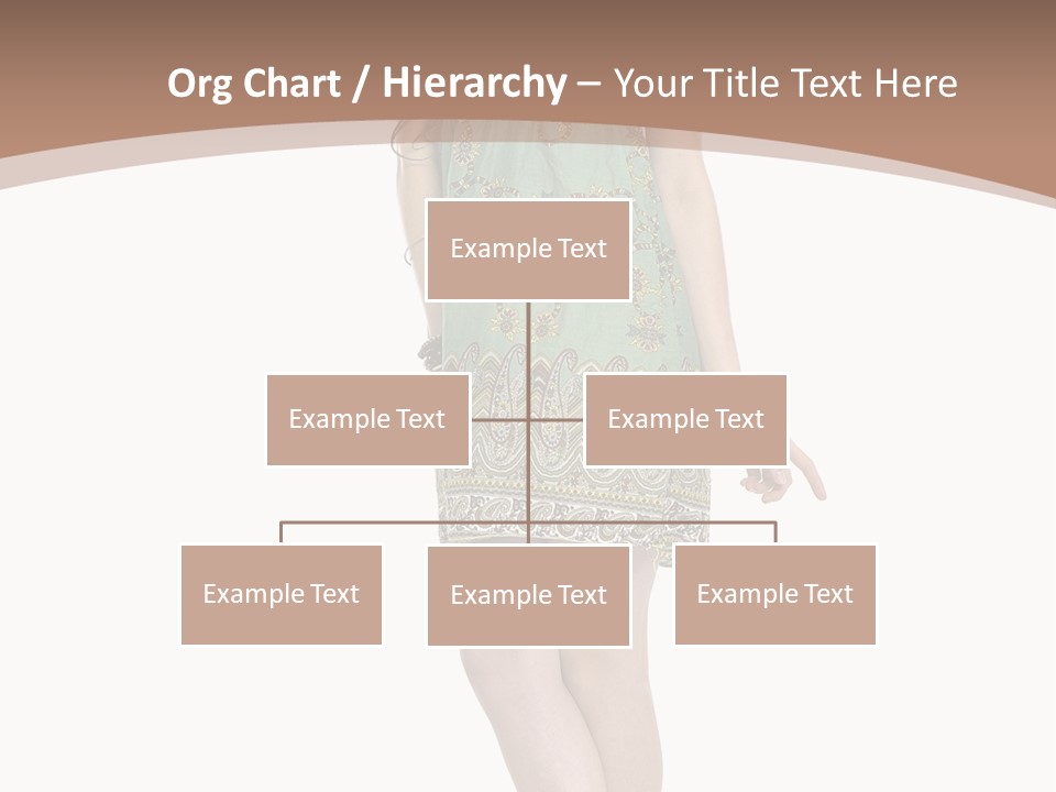 Female Facial Head PowerPoint Template