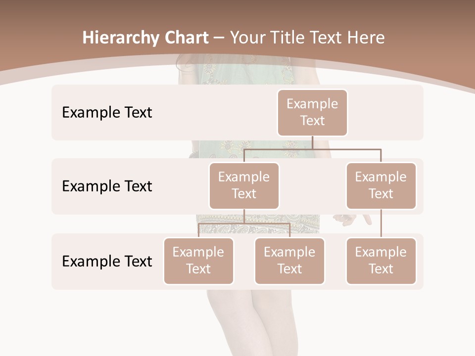 Female Facial Head PowerPoint Template