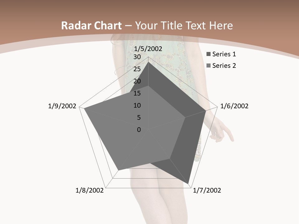 Female Facial Head PowerPoint Template