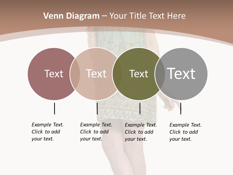 Female Facial Head PowerPoint Template