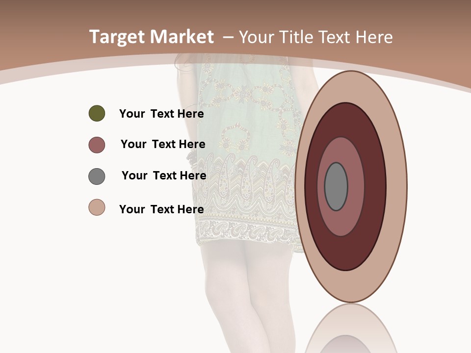 Female Facial Head PowerPoint Template