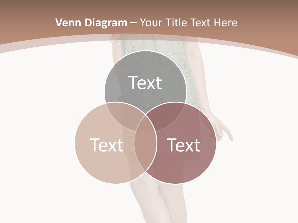 Female Facial Head PowerPoint Template