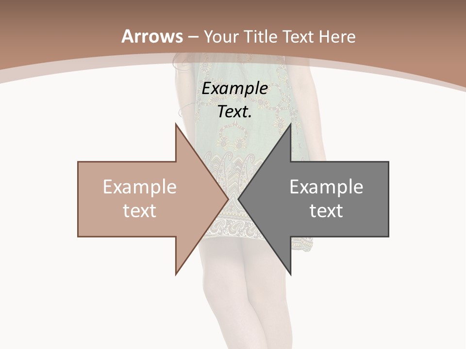 Female Facial Head PowerPoint Template