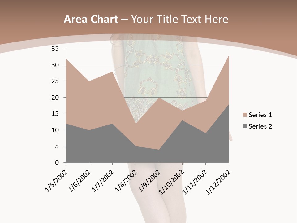 Female Facial Head PowerPoint Template