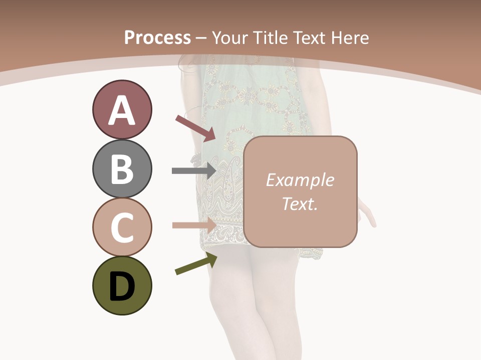 Female Facial Head PowerPoint Template