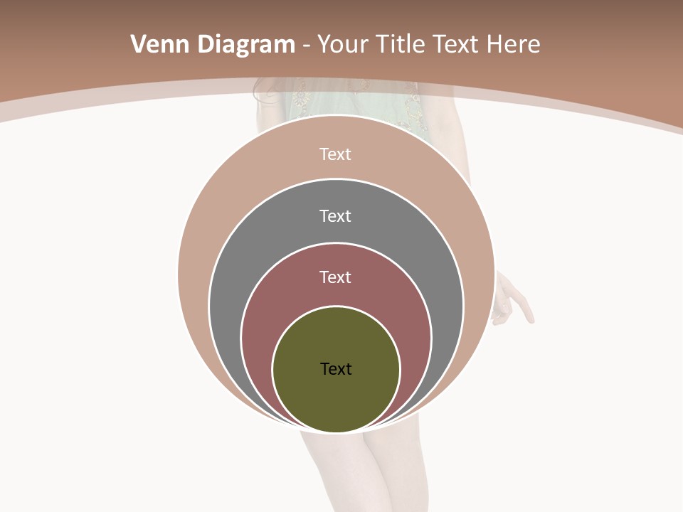 Female Facial Head PowerPoint Template