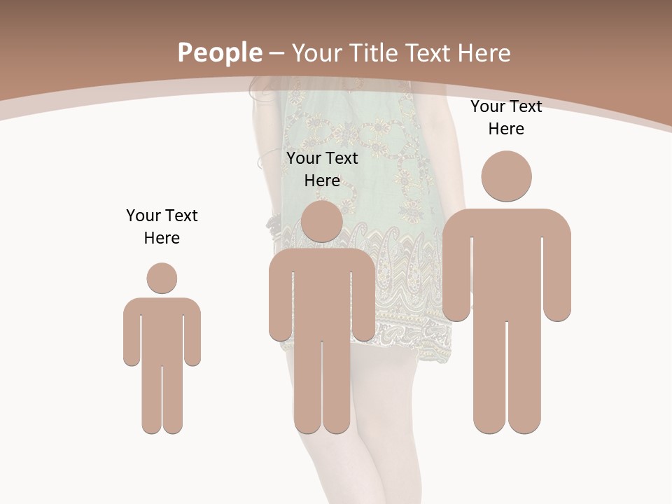 Female Facial Head PowerPoint Template