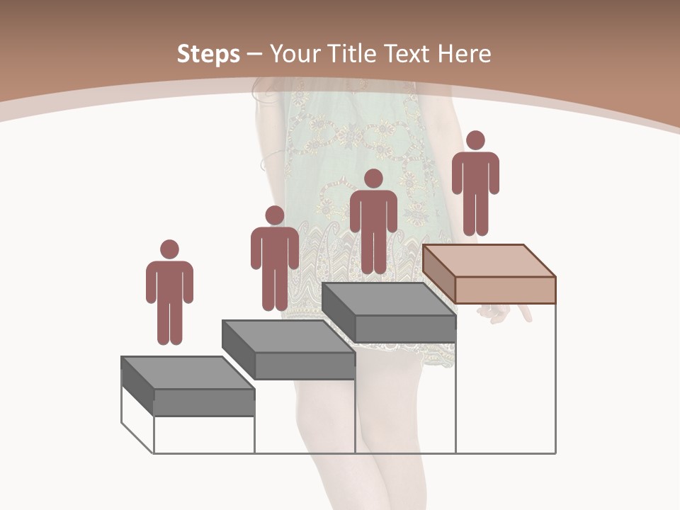 Female Facial Head PowerPoint Template