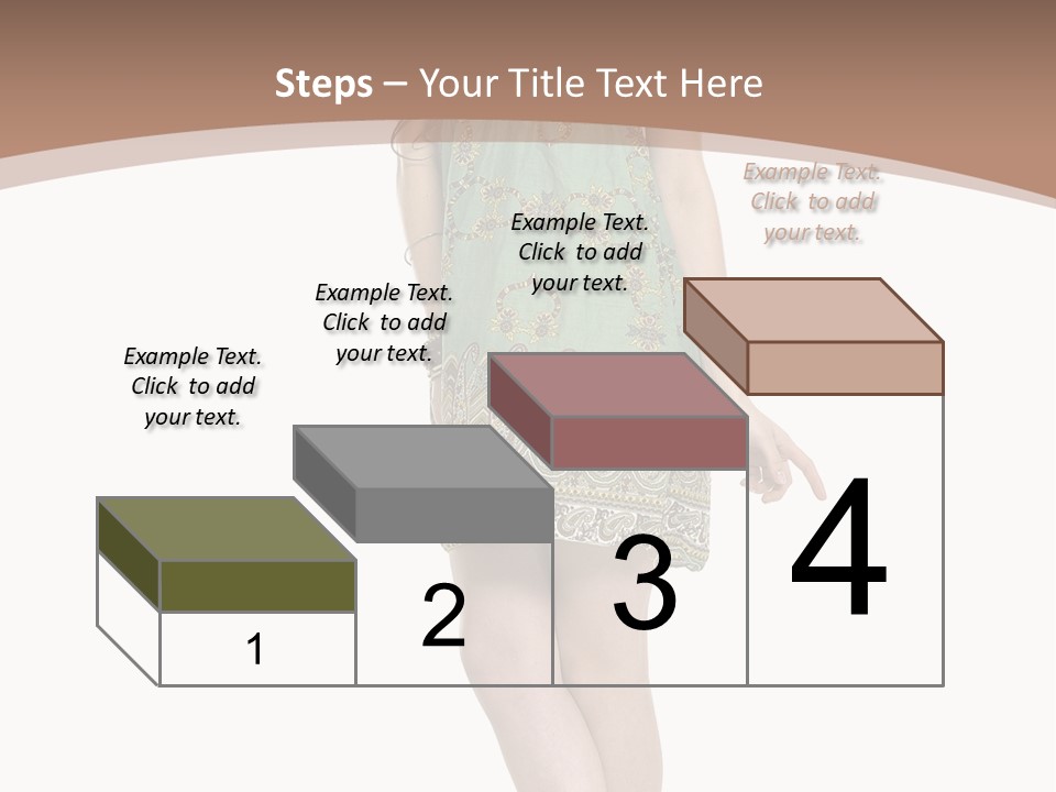 Female Facial Head PowerPoint Template