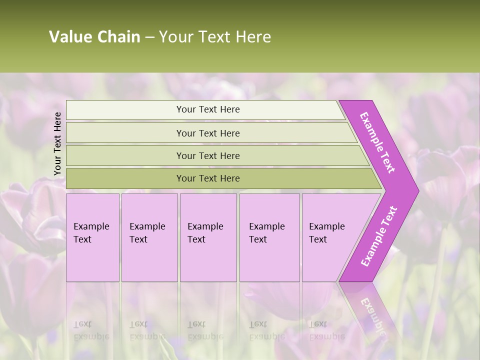 Flower Field Park PowerPoint Template