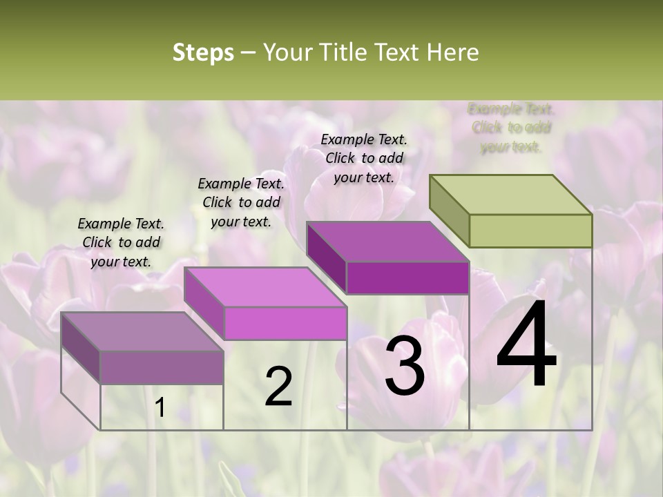 Flower Field Park PowerPoint Template