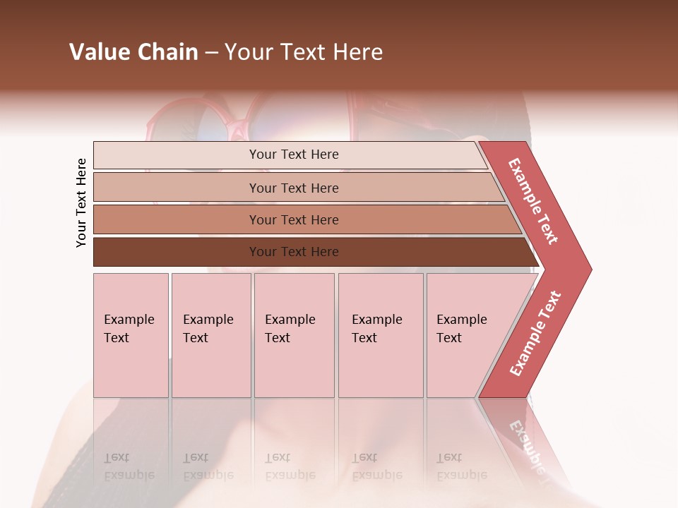 Beauty Joy Model PowerPoint Template