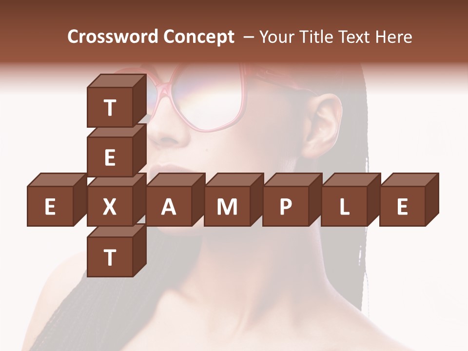 Beauty Joy Model PowerPoint Template